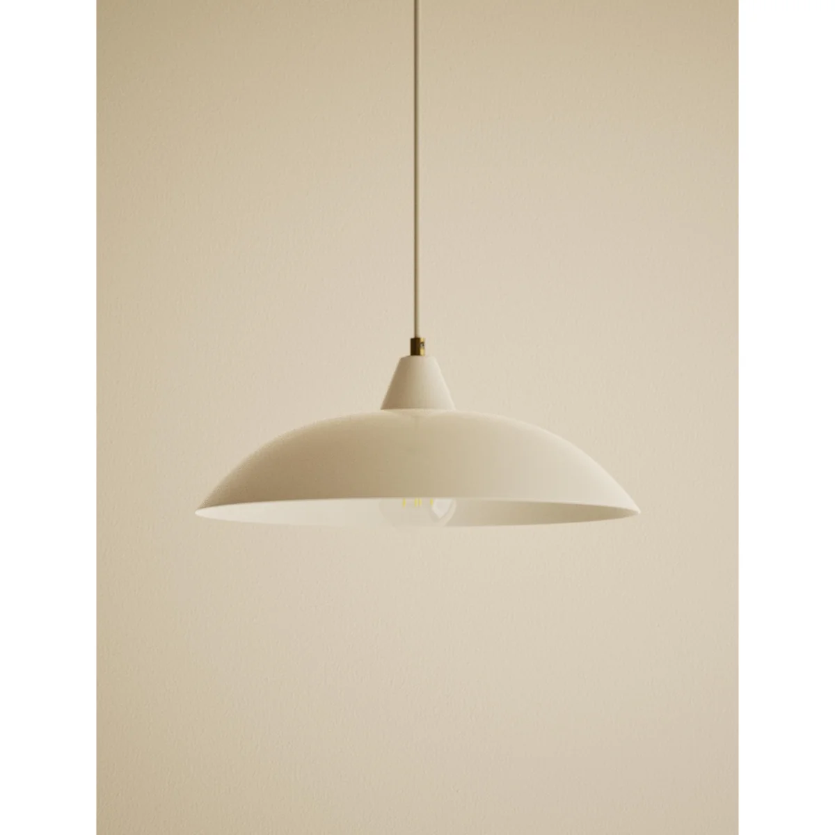 M&S Metal Pendant Light Khaki – image 2