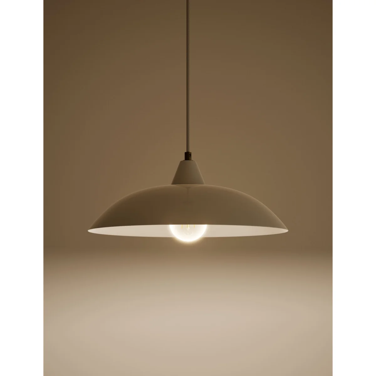 M&S Metal Pendant Light Khaki – image 3