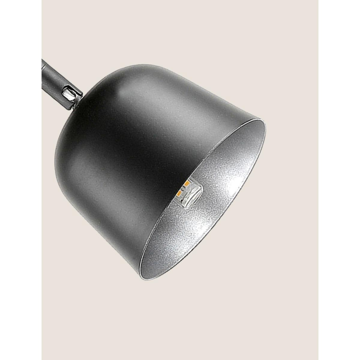 M&S Finn Scandi Metal 3 Flush Ceiling Light - Grey, Grey,Black – image 4
