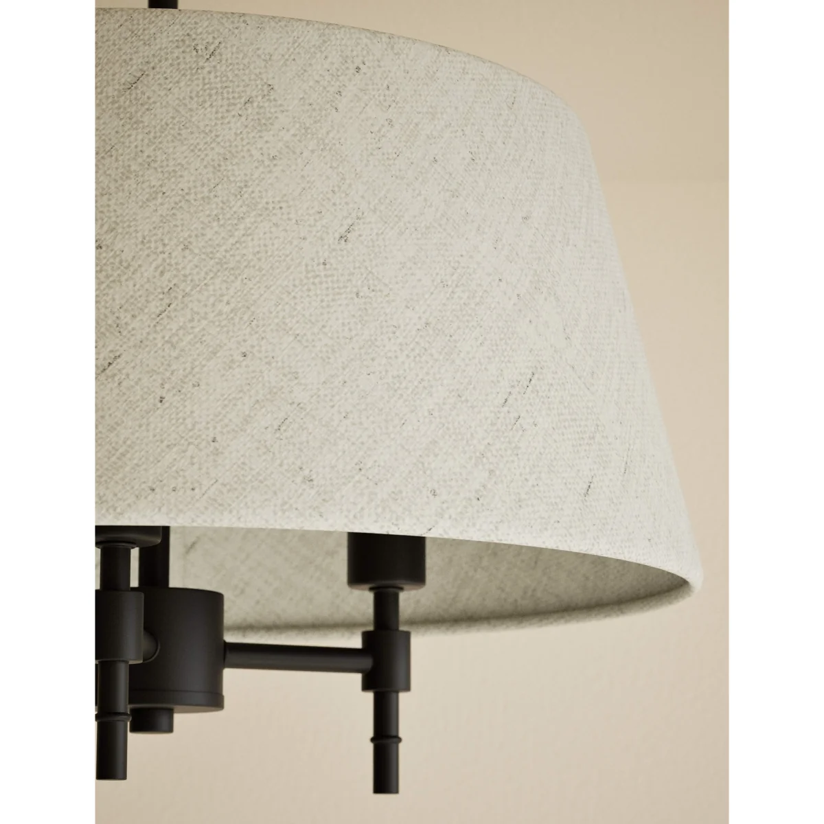 M&S Flush Ceiling Light Black – image 3