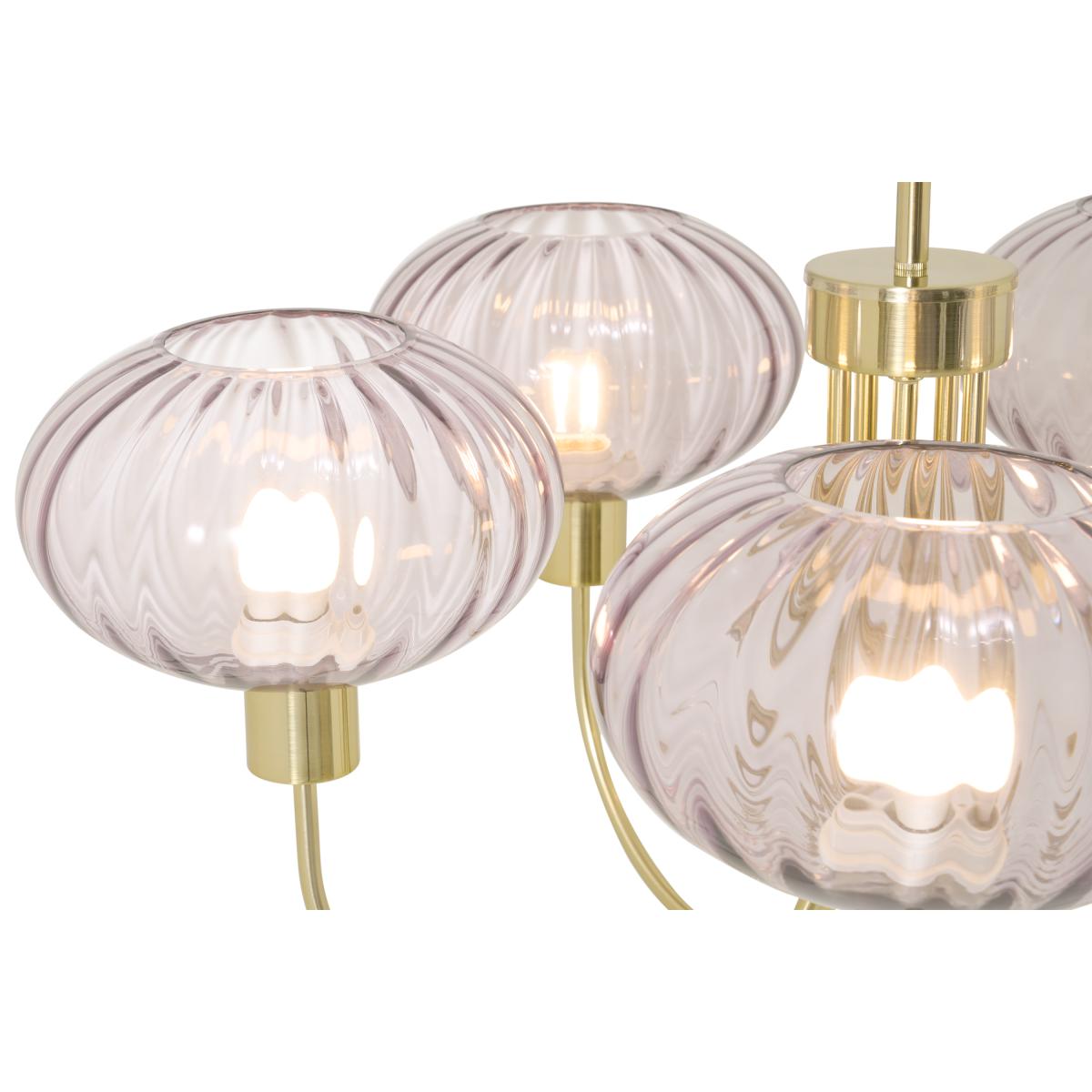 Tilbury Chandelier Pendant, Pink – image 5