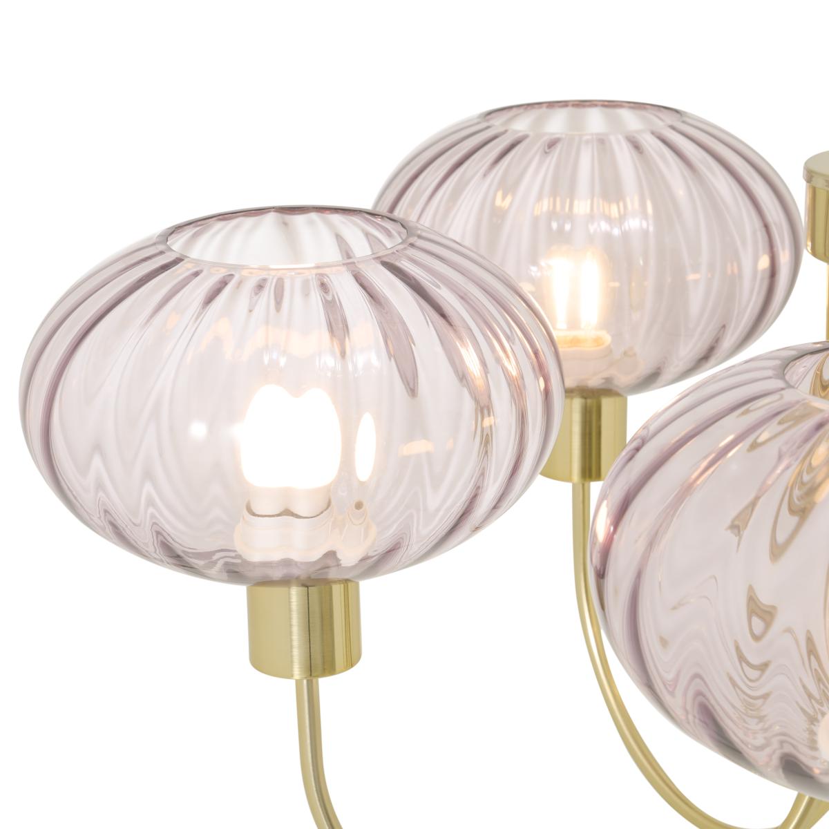 Tilbury Chandelier Pendant, Pink – image 10