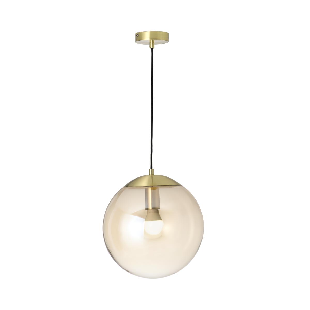 Turenne Ceiling Light, Champagne Glass & Brushed Brass – image 2