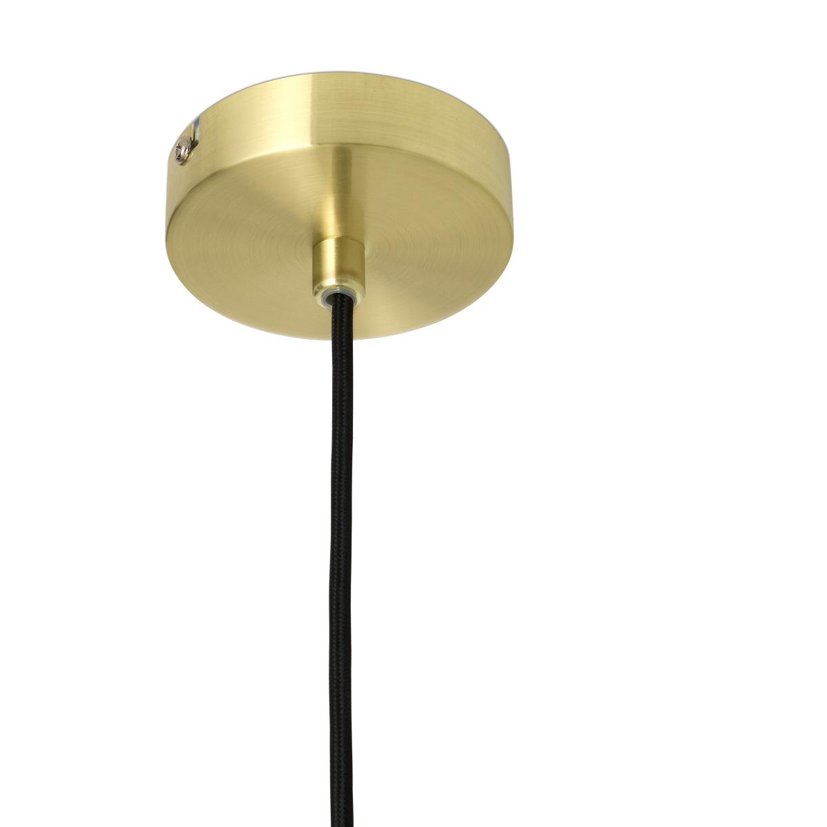 Turenne Ceiling Light, Champagne Glass & Brushed Brass – image 11
