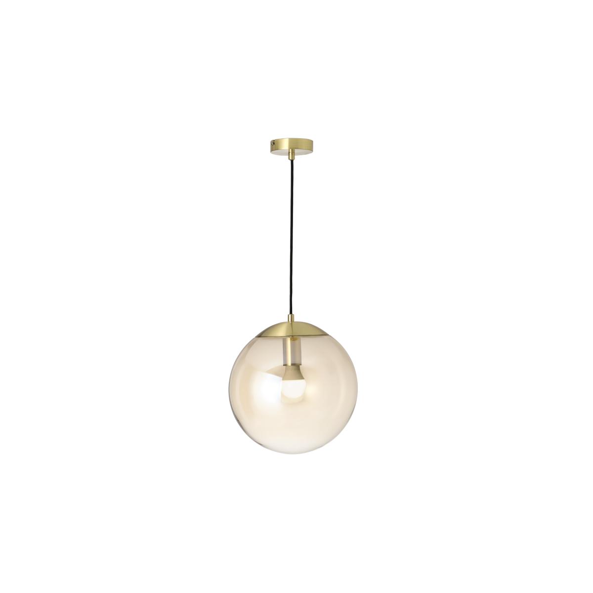 Turenne Ceiling Light, Champagne Glass & Brushed Brass – image 3