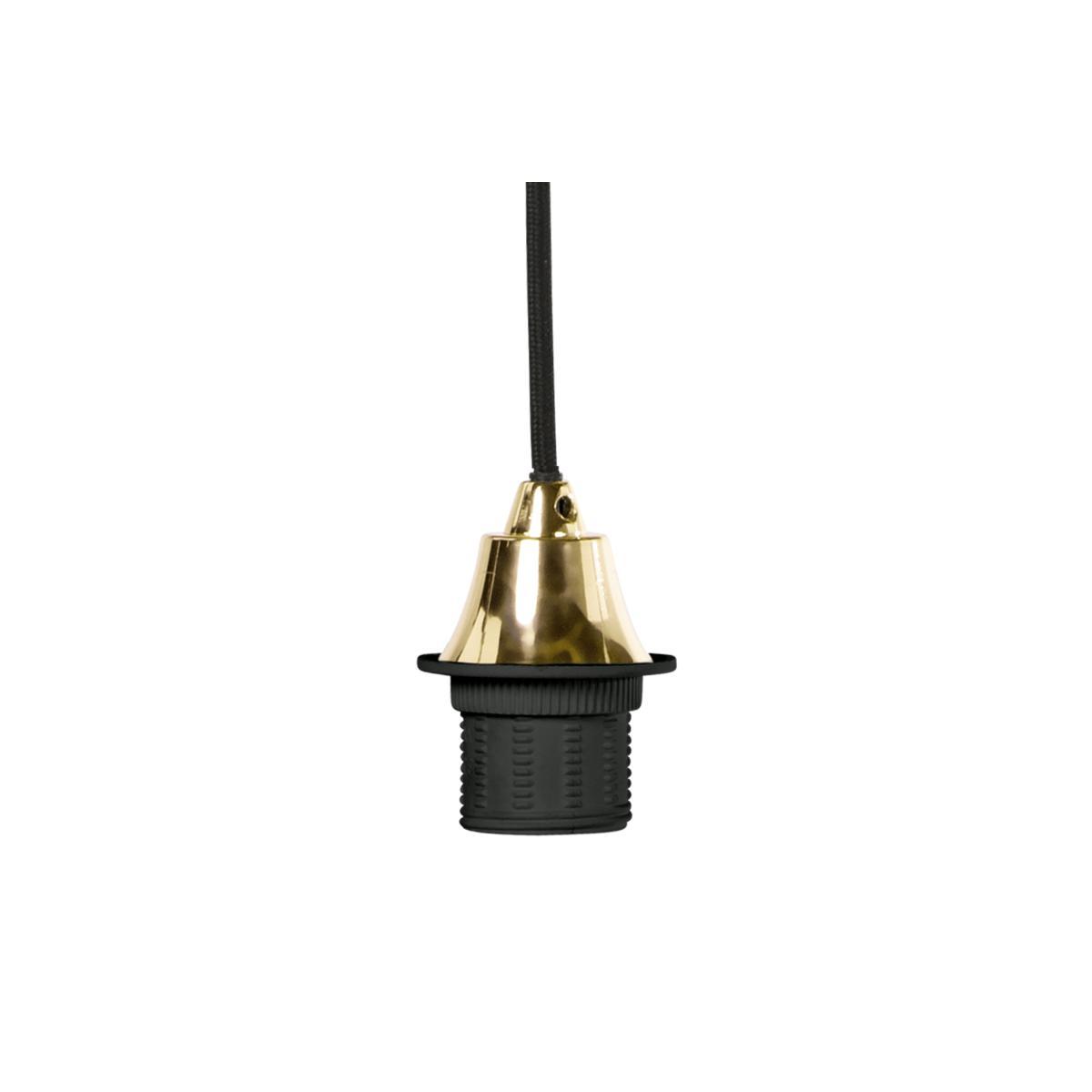 Fuse Drop Cap Pendant, Brass – image 3