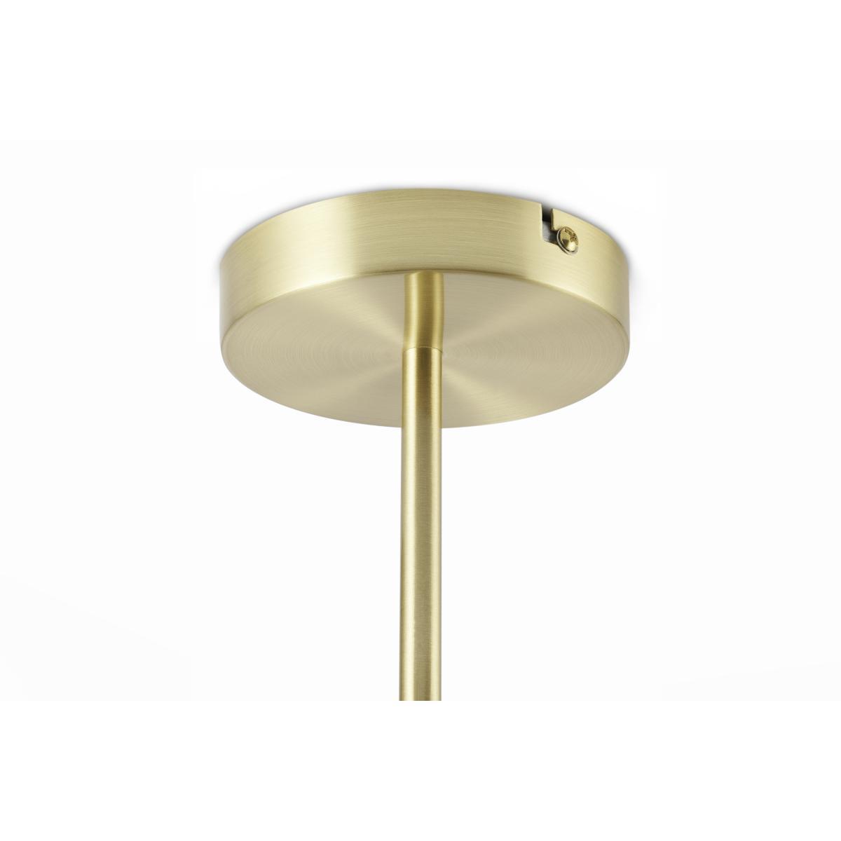 Ayo Chandelier Lamp, Black & Brass – image 6