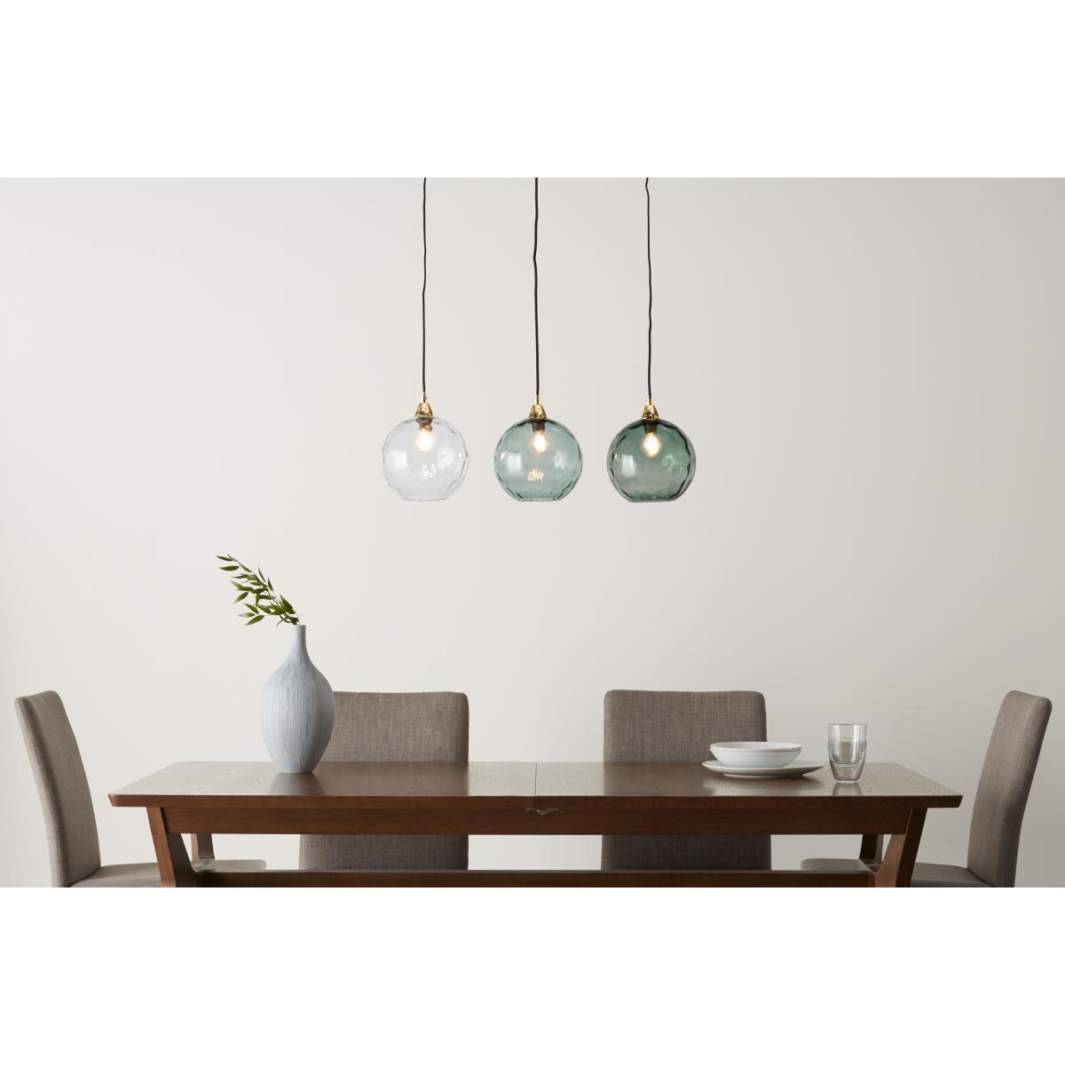 Ilaria Diner Pendant, Blue Multi & Brass – image 3