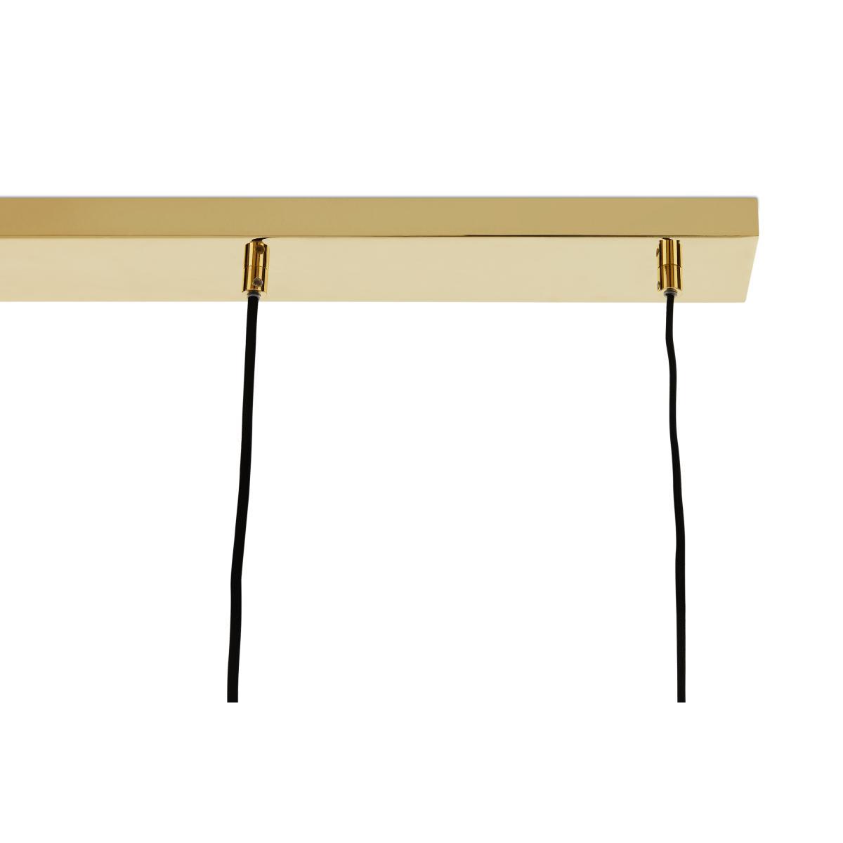 Ilaria Diner Pendant, Blue Multi & Brass – image 4