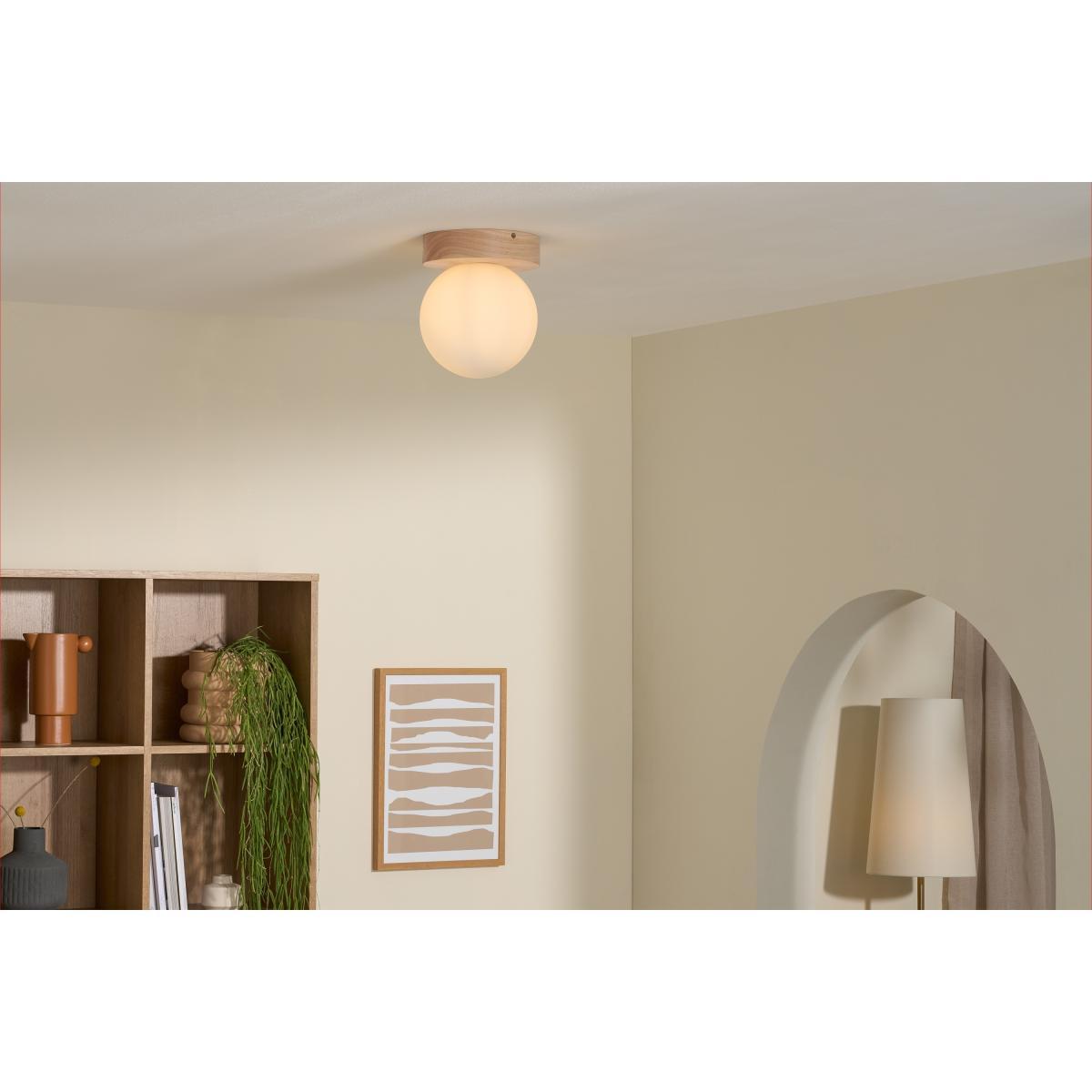 Viso Flush Ceiling Light, Natural – image 3
