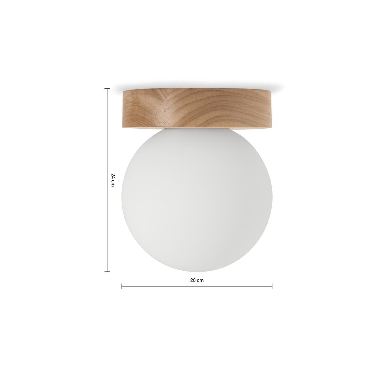 Viso Flush Ceiling Light, Natural – image 8