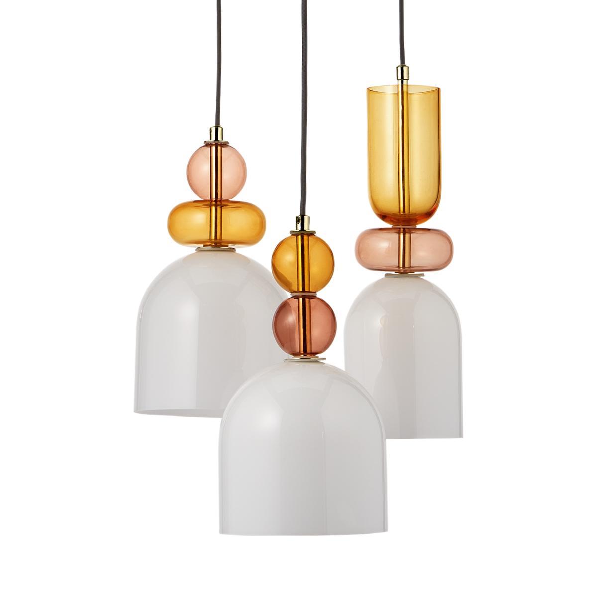 Whitney Cluster Pendant Lamp, Pink Multi – image 2