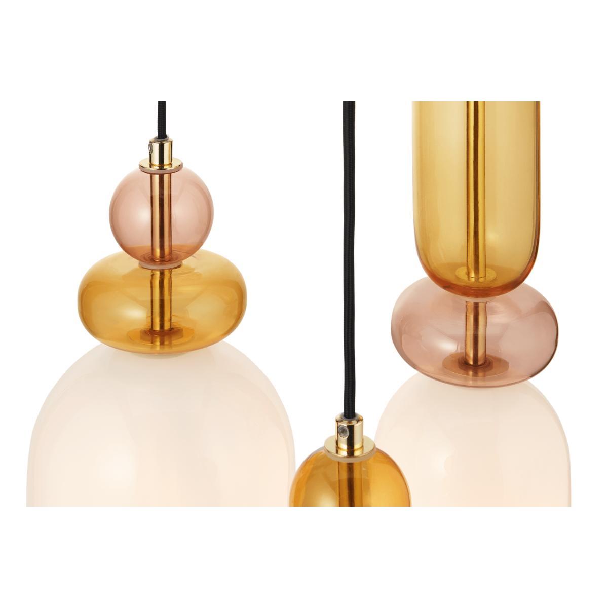 Whitney Cluster Pendant Lamp, Pink Multi – image 6
