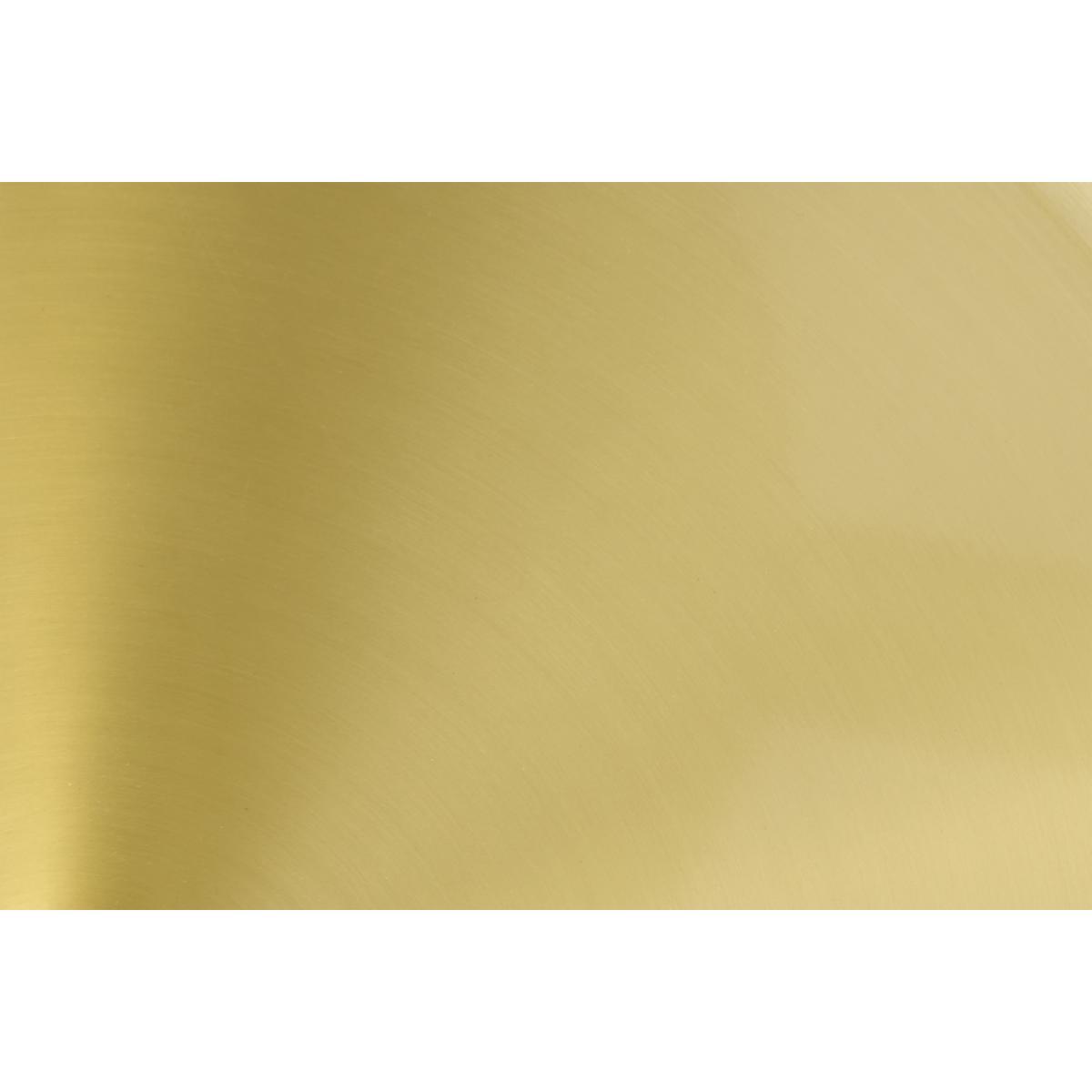 Globe Flush Pendant, Brushed Brass & Opal Glass – image 7