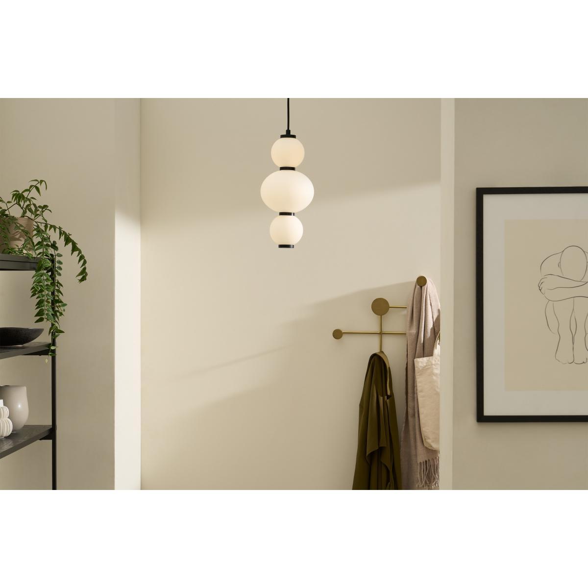 Ejner Ceiling Light, Black & White – image 3