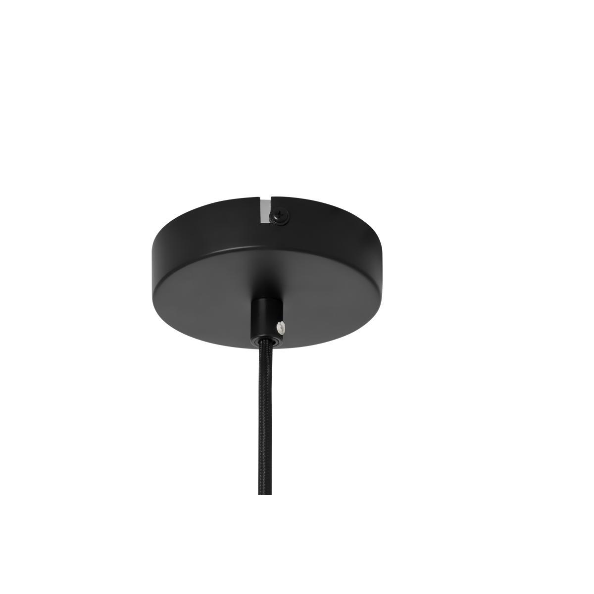 Rosu Ceiling Light, Smoked Glass & Black – image 5
