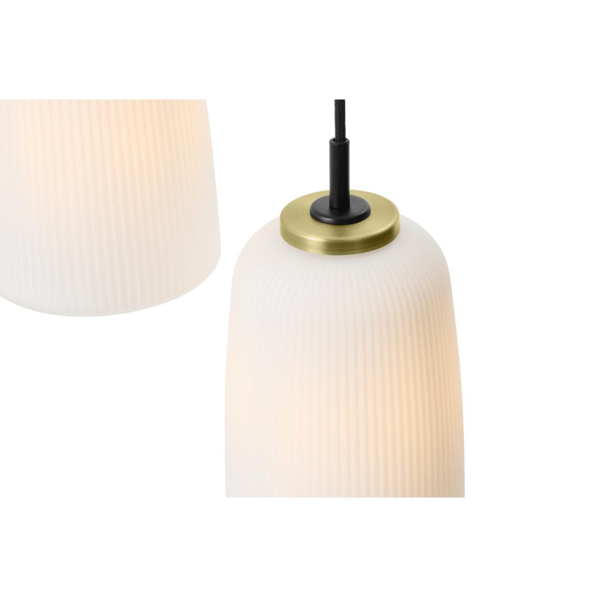 Ayala 5 Cluster Light, Black & Brass – image 5