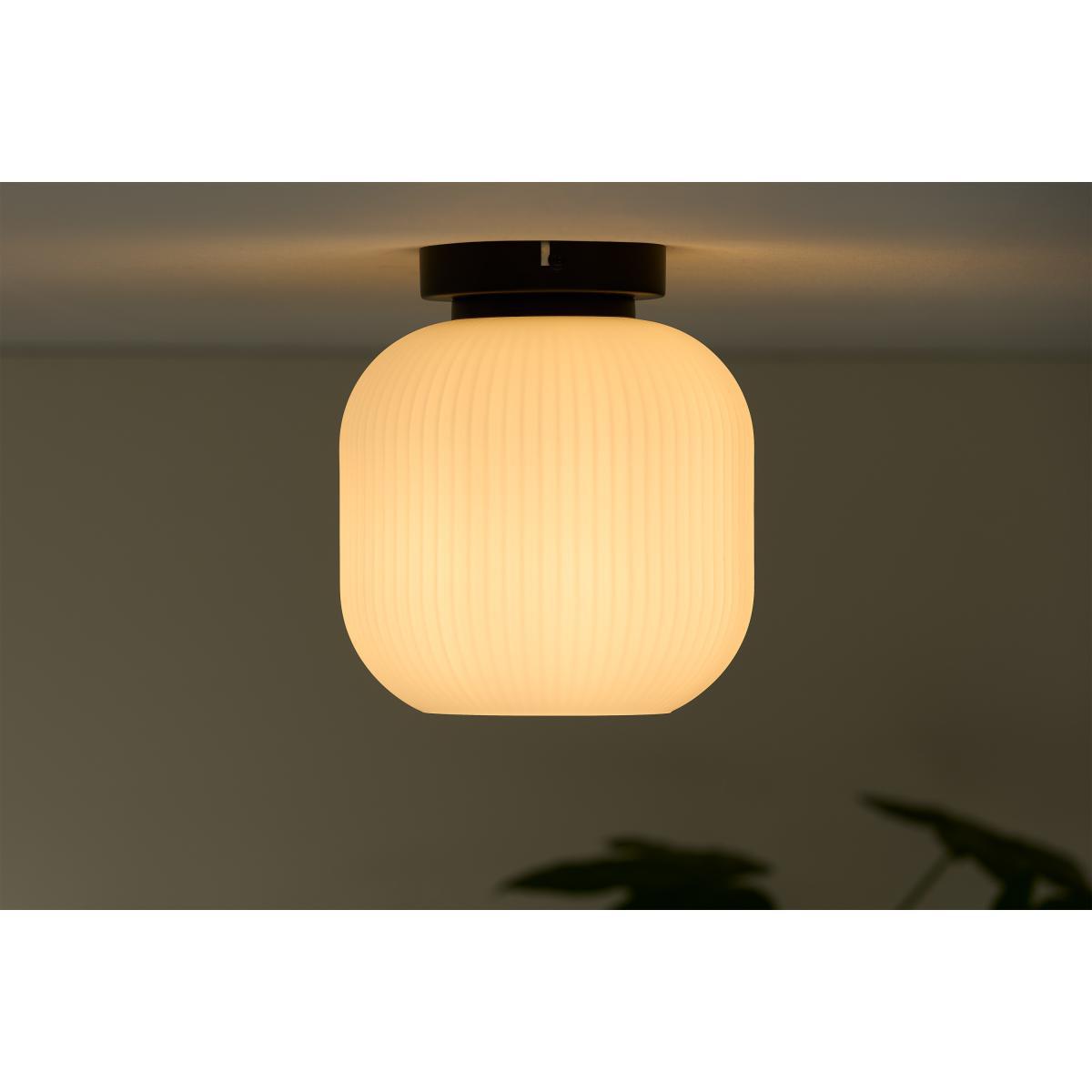 Ayala Flush Light, Black & Brass – image 4