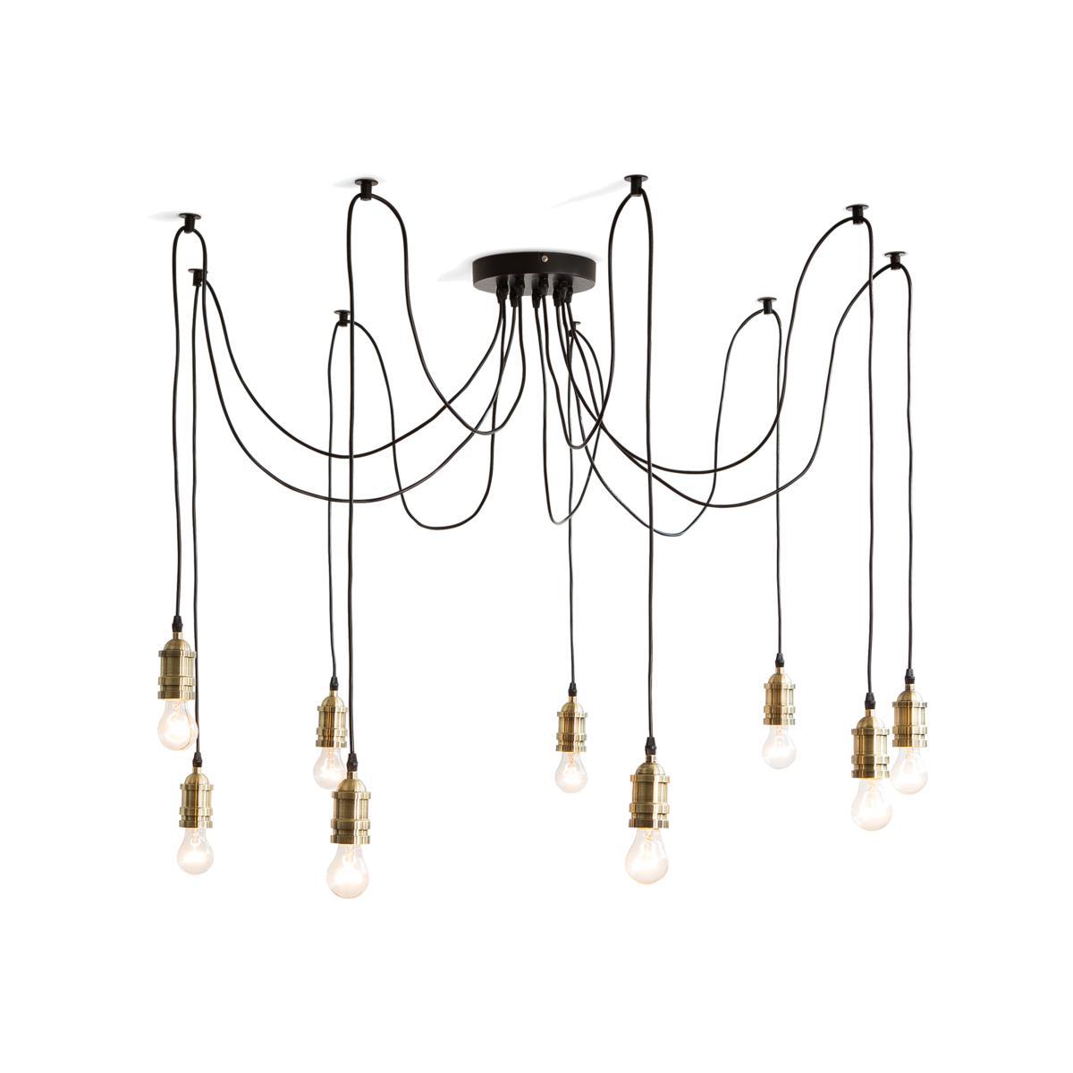 Starkey Chandelier, Brass – image 1