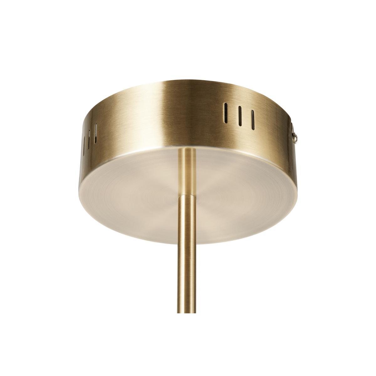 Wanda LED Diner Pendant Lamp, Antique Brass – image 4