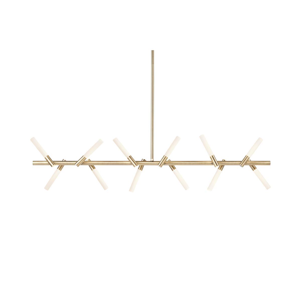 Wanda LED Diner Pendant Lamp, Antique Brass – image 6