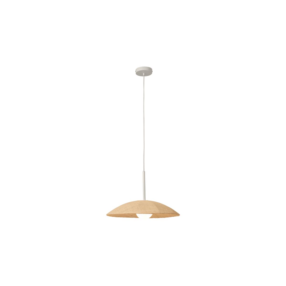 Bionda Pendant, Natural & Opal Glass – image 2