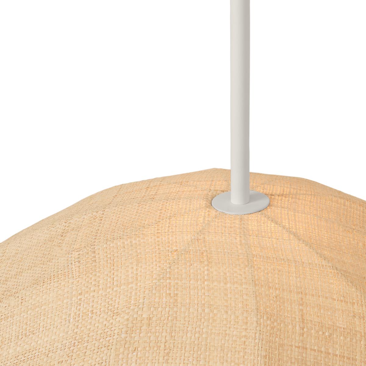 Bionda Pendant, Natural & Opal Glass – image 9