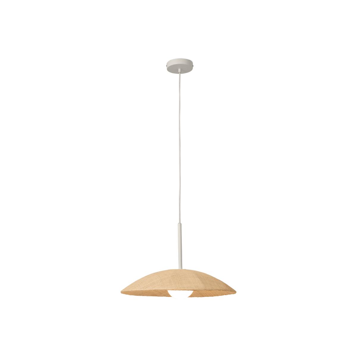 Bionda Pendant, Natural & Opal Glass – image 1