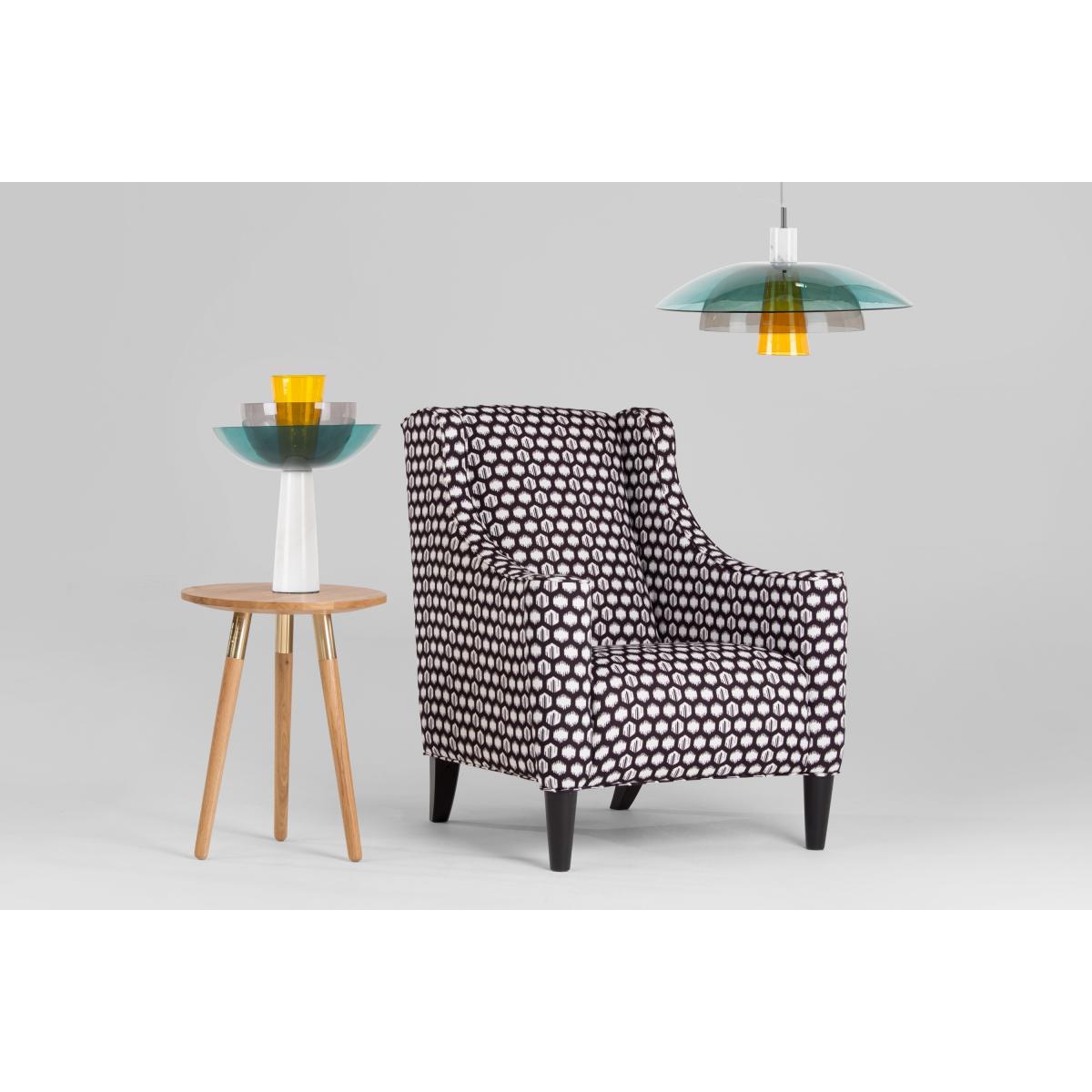 Lab Ceiling Pendant, Teal, Deep Grey and Mustard – image 4