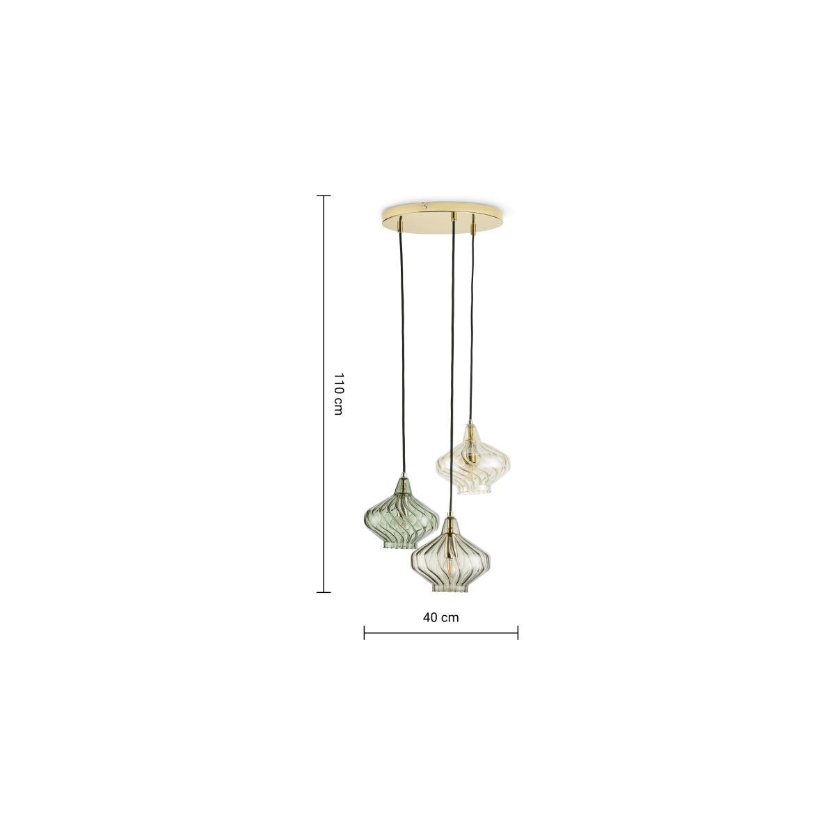 Kaleido Cluster Pendant Lamp, Green – image 8