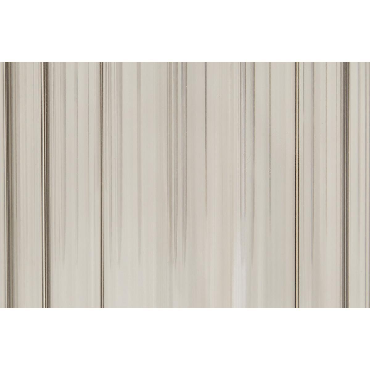 Verona LED 6 Light Chandelier Ceiling Light, Brushed Brass & Smoked Glass – image 7