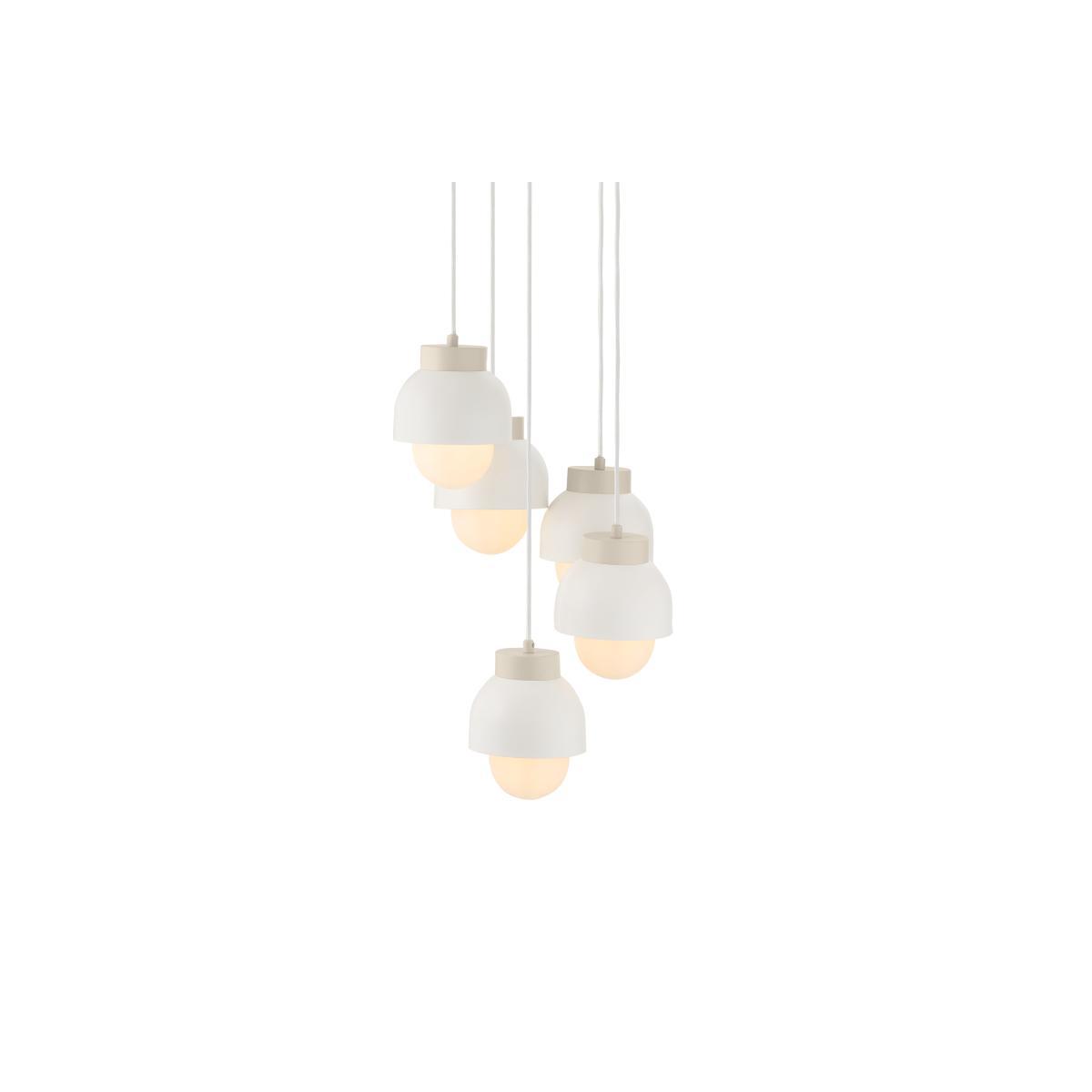 Arka 5 Light Cluster, Ivory Metal – image 2