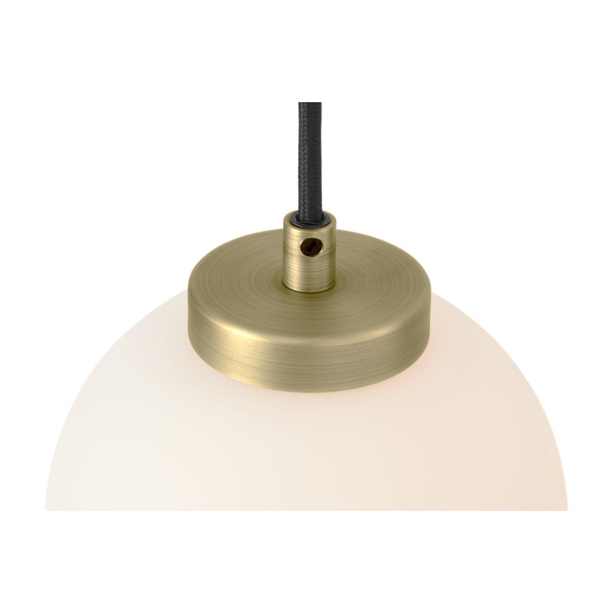 Nyro Pendant Lamp, Black & Antique Brass – image 5