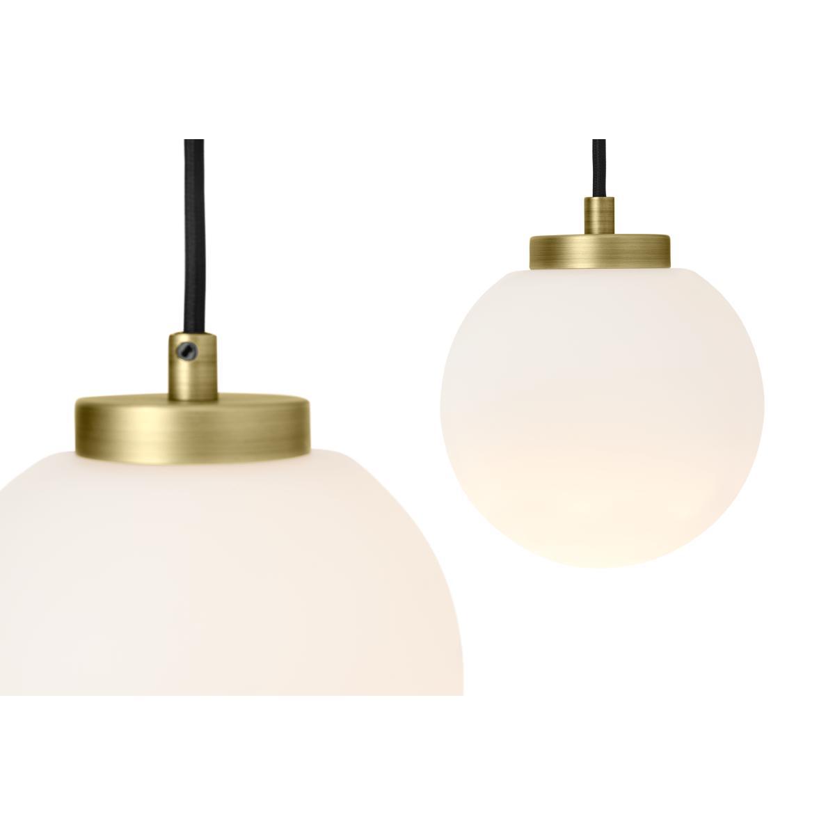 Nyro Pendant Lamp, Black & Antique Brass – image 7