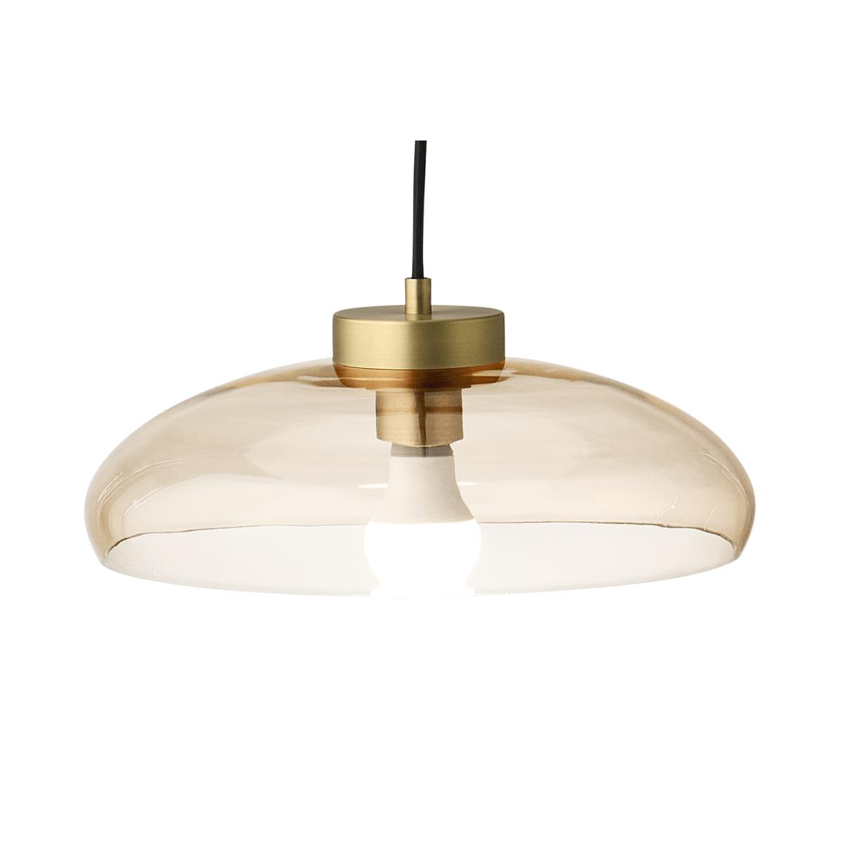 Avril Ceiling Light, Champagne Glass & Brushed Brass – image 2