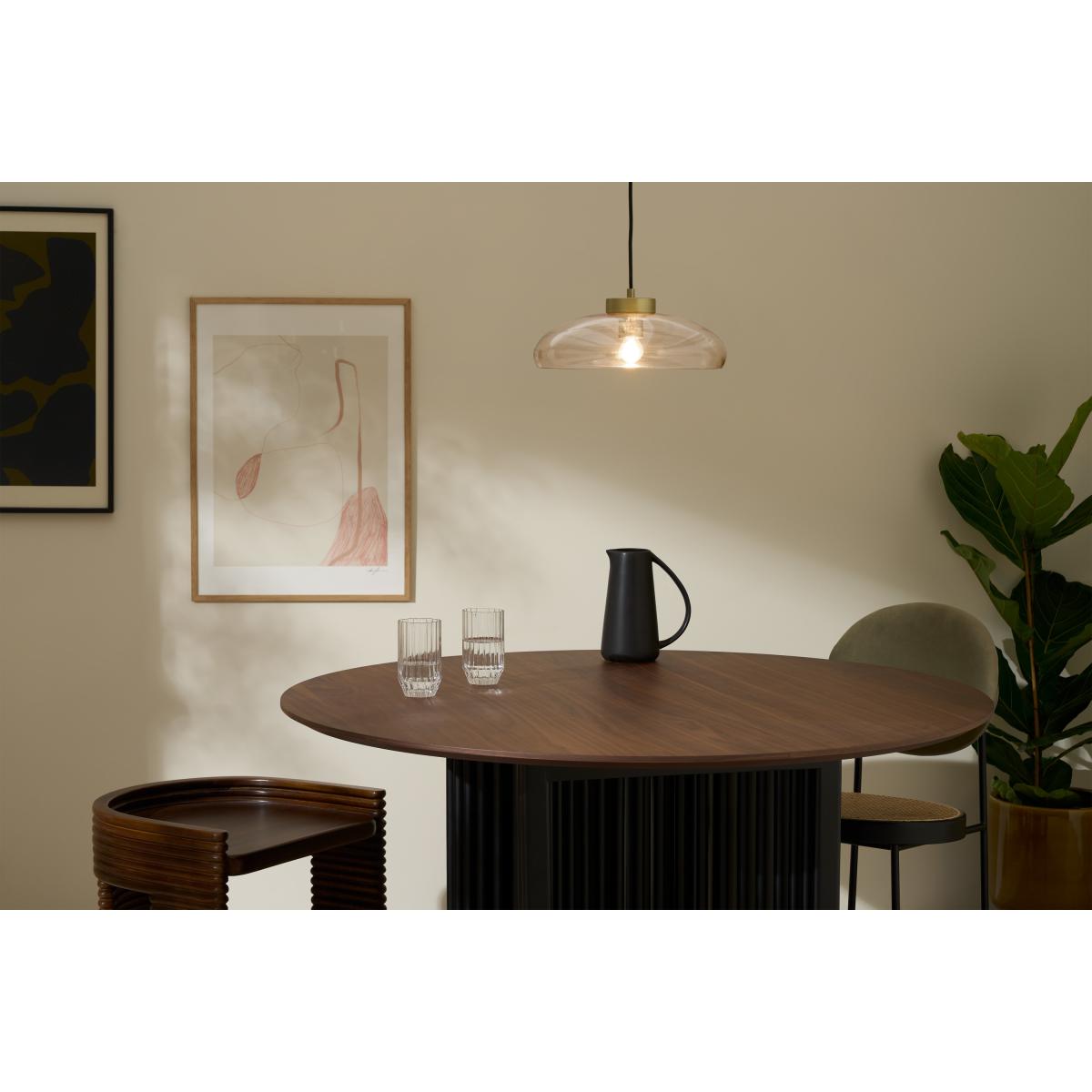 Avril Ceiling Light, Champagne Glass & Brushed Brass – image 3