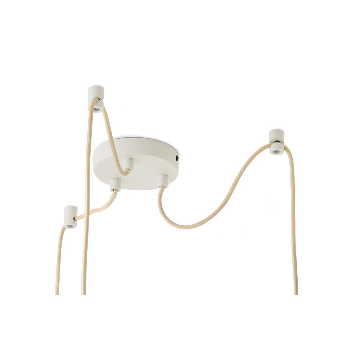 Georgia Cluster Ceiling Light, Natural Rattan – image 6