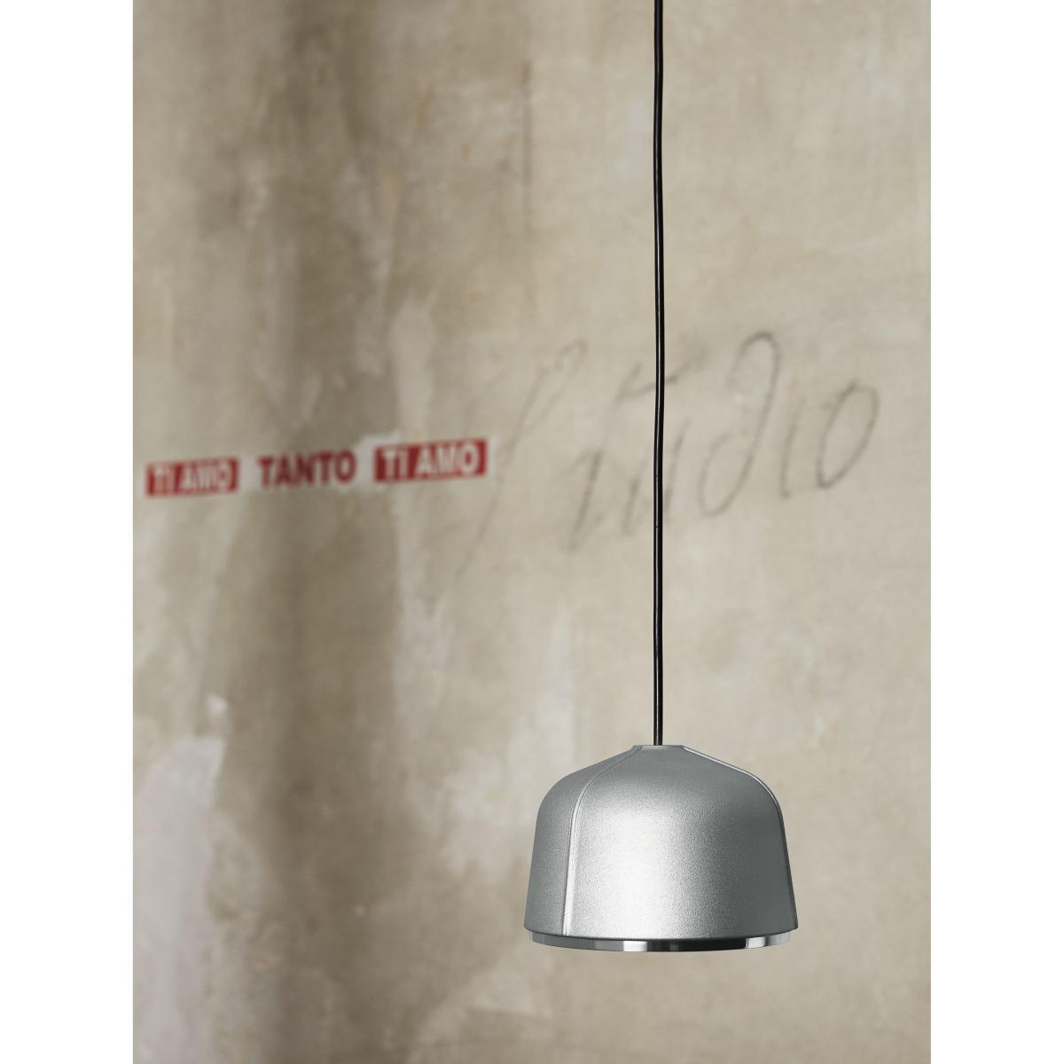 Arumi Pendant - LED / Ø 14 x H 10 cm by Foscarini Grey/Silver/Metal – image 3