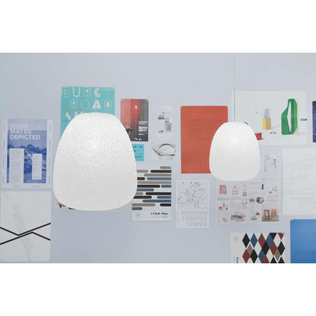 Sumo Medium Pendant - H 37 cm x Ø 32 cm by Lumen Center Italia White – image 2