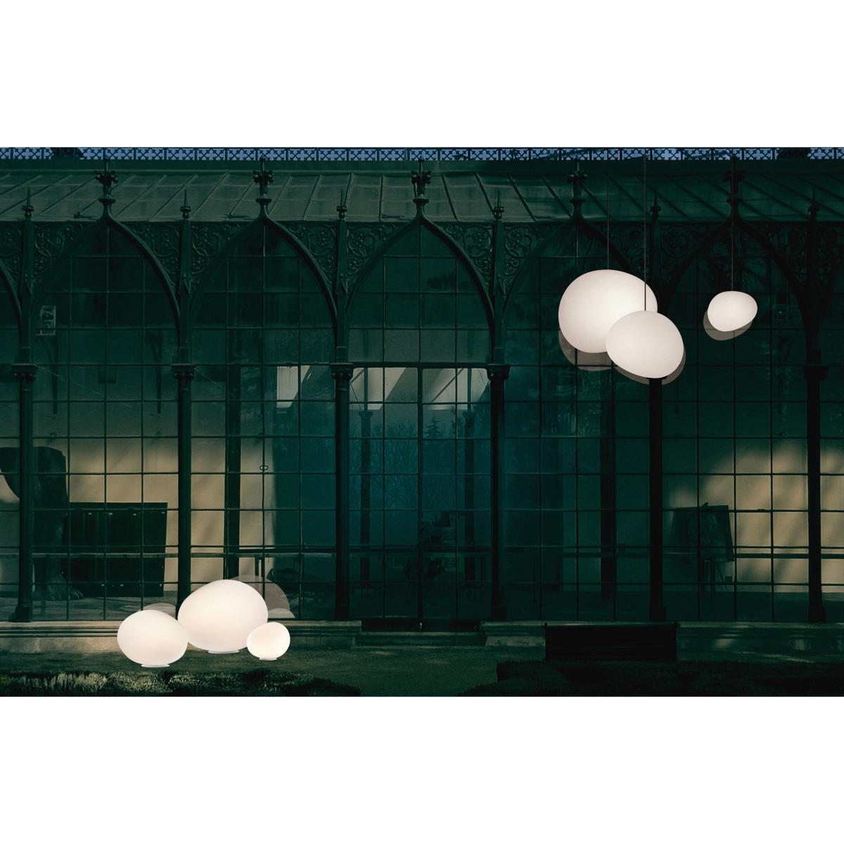 Gregg Outdoor XL Pendant - L 60 cm by Foscarini White – image 3