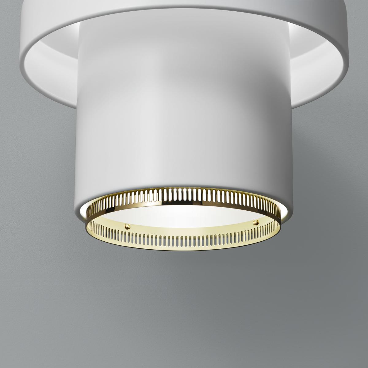 A201 Pendant metal white / Alvar Aalto, 1952 - ARTEK – image 3