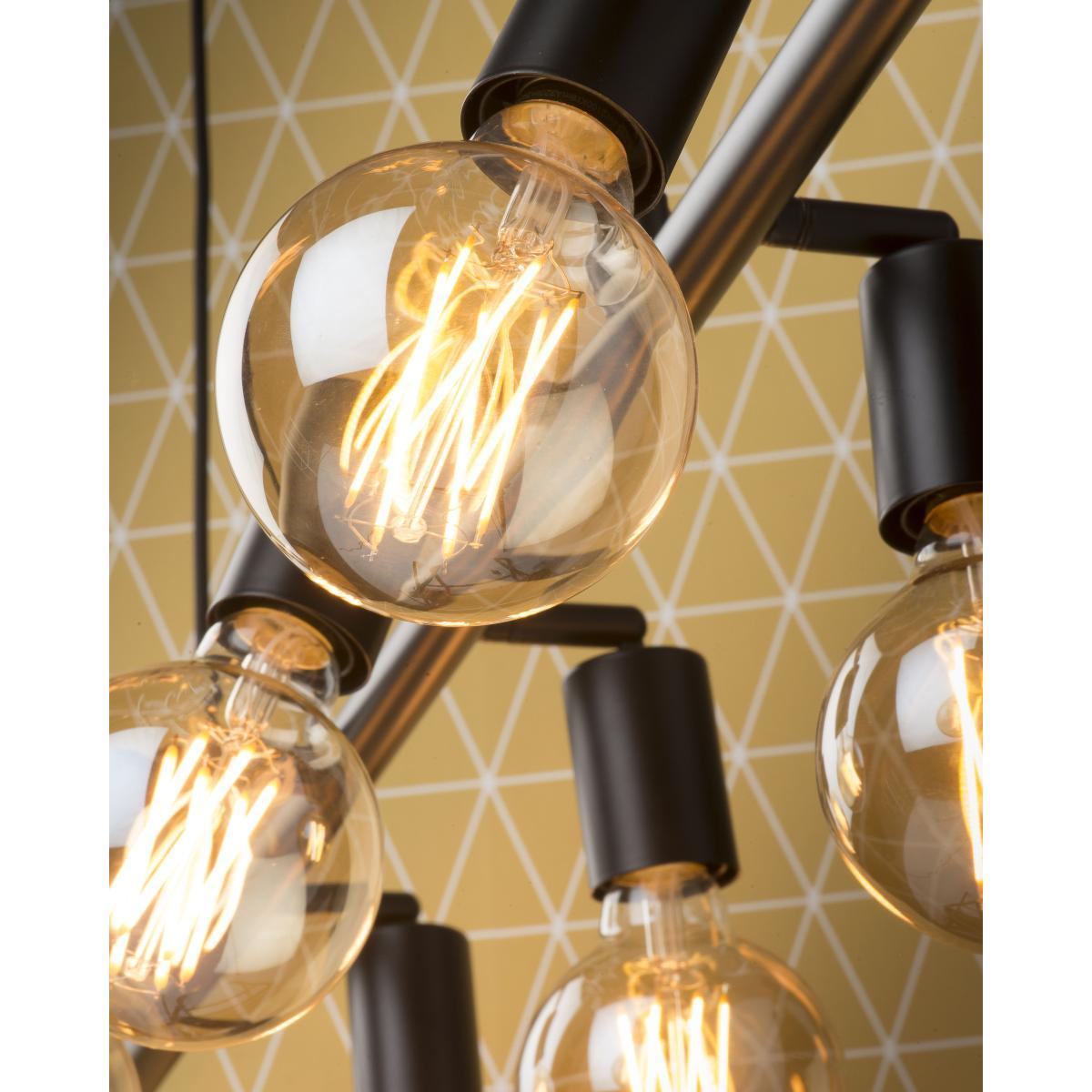 Miami Pendant - / 8 adjustable sockets - L 105 cm by It's about Romi Black – image 6