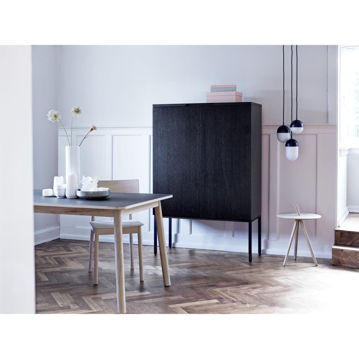 Dot M Pendant - Ø 12 x H 16,6 cm by Woud Black – image 5