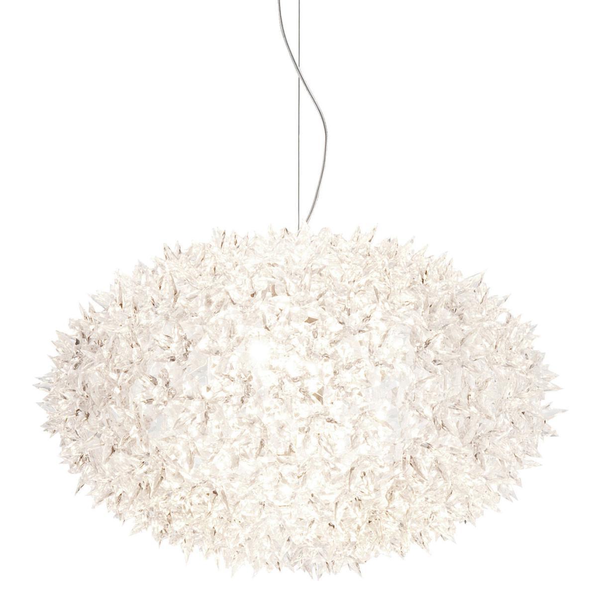 Big Bloom Pendant - Extra-large version - Elliptical - Ø 80 cm x H 51,5 cm by Kartell White – image 2