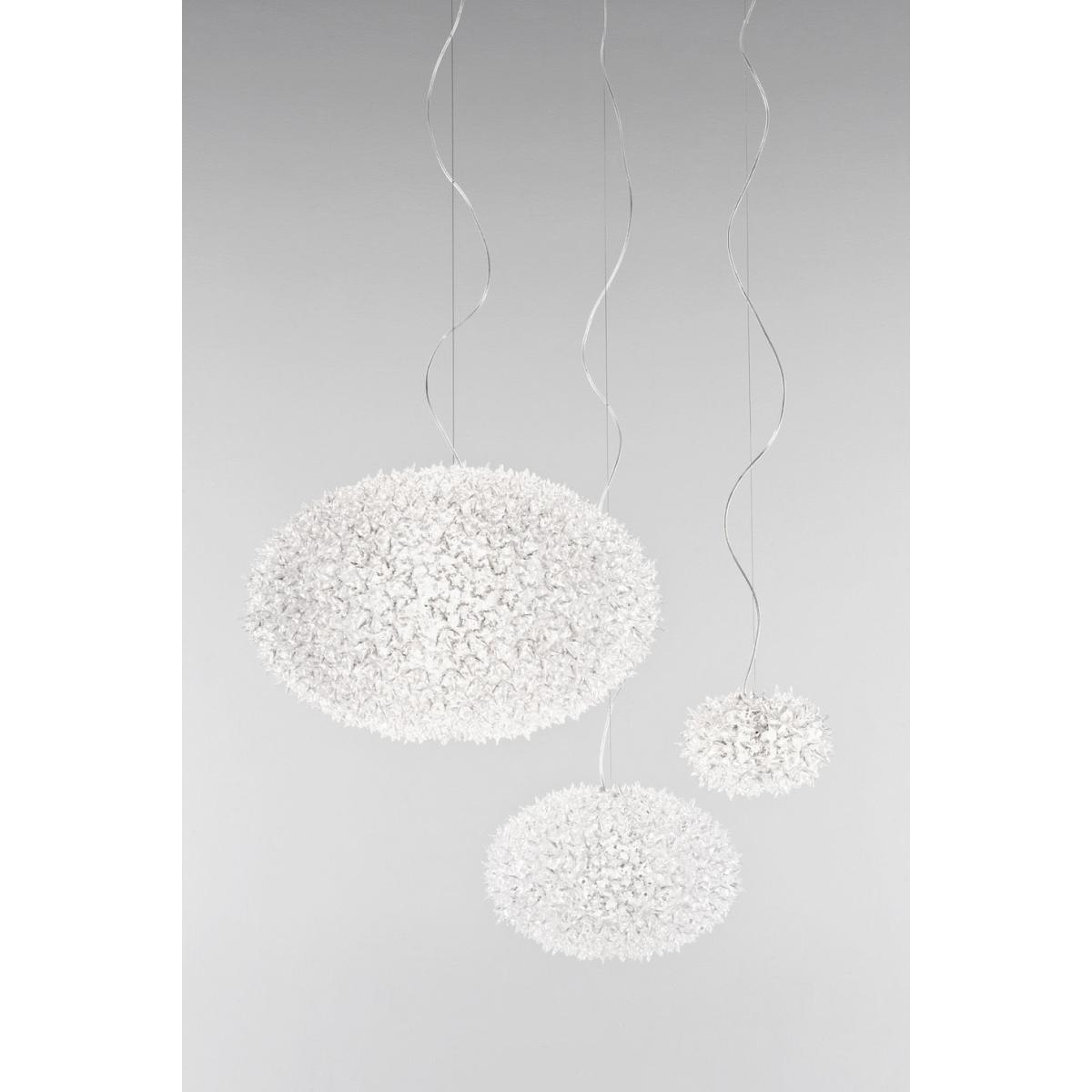 Big Bloom Pendant - Extra-large version - Elliptical - Ø 80 cm x H 51,5 cm by Kartell White – image 3