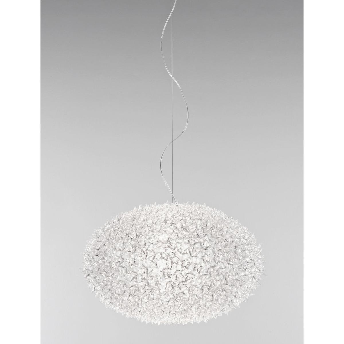 Big Bloom Pendant - Extra-large version - Elliptical - Ø 80 cm x H 51,5 cm by Kartell White – image 4