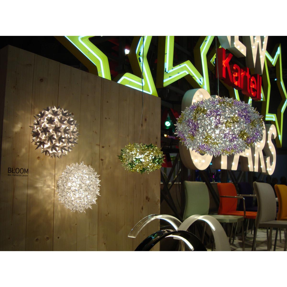 Big Bloom Pendant - Extra-large version - Elliptical - Ø 80 cm x H 51,5 cm by Kartell White – image 6