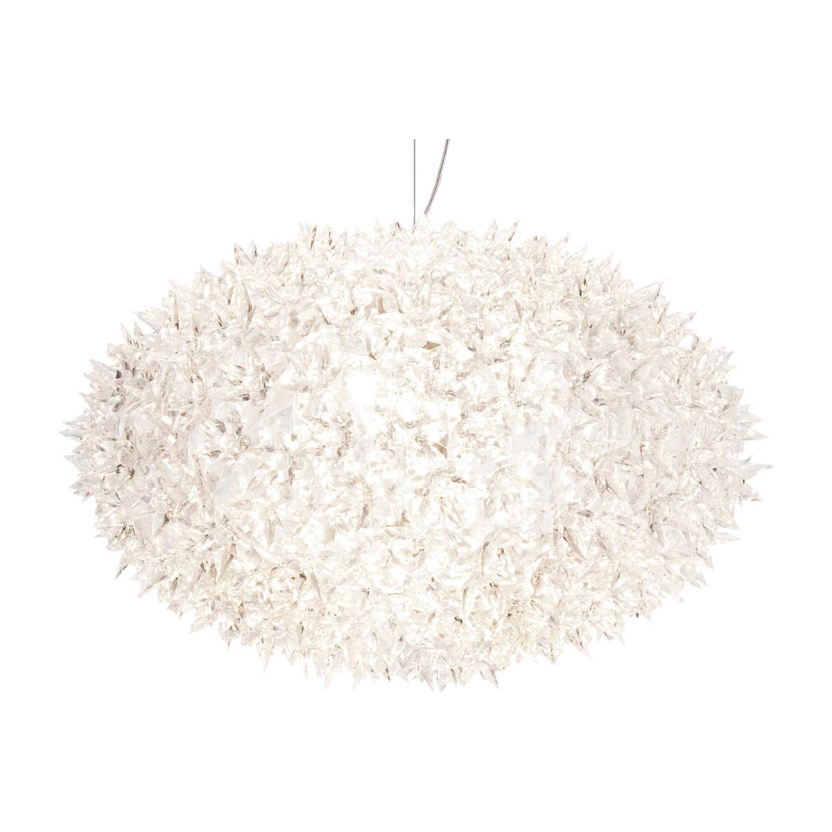Big Bloom Pendant - Extra-large version - Elliptical - Ø 80 cm x H 51,5 cm by Kartell White – image 1