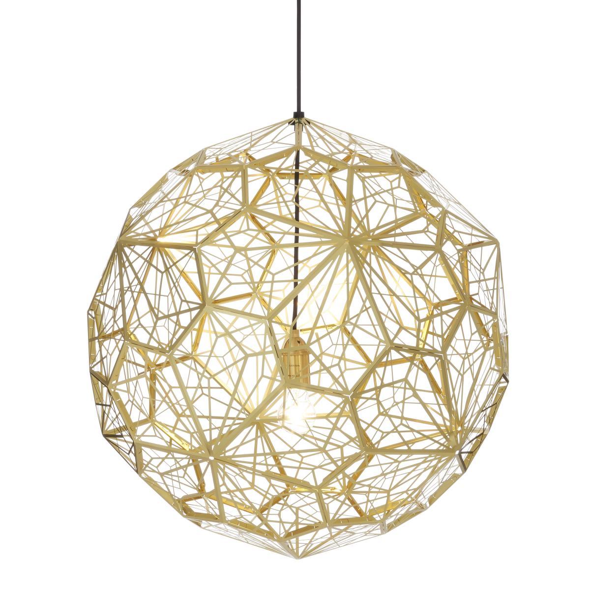 Etch Web Pendant - Ø 60 cm by Tom Dixon Gold/Metal – image 4