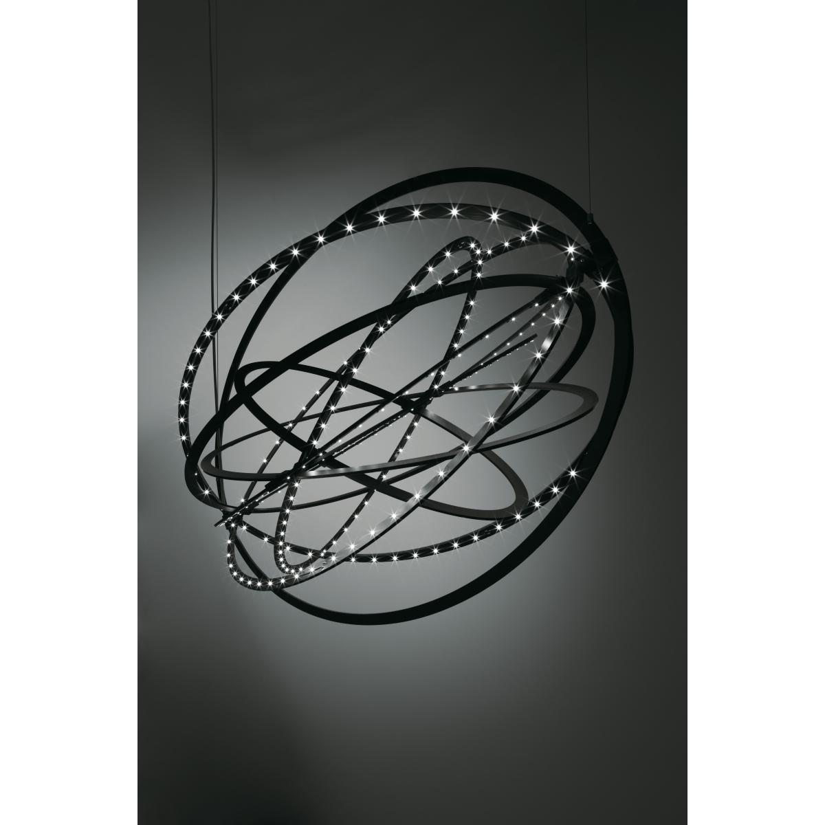 Copernico Pendant - LED - Modular - Ø 104 cm by Artemide Black – image 1